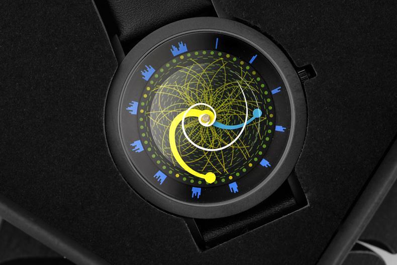 2018gift Enmex Cool Style Wristwatch Star Orbital Concept Star Vortex The Story Of The Starry Sky Casual Quartz Fashion Watch
